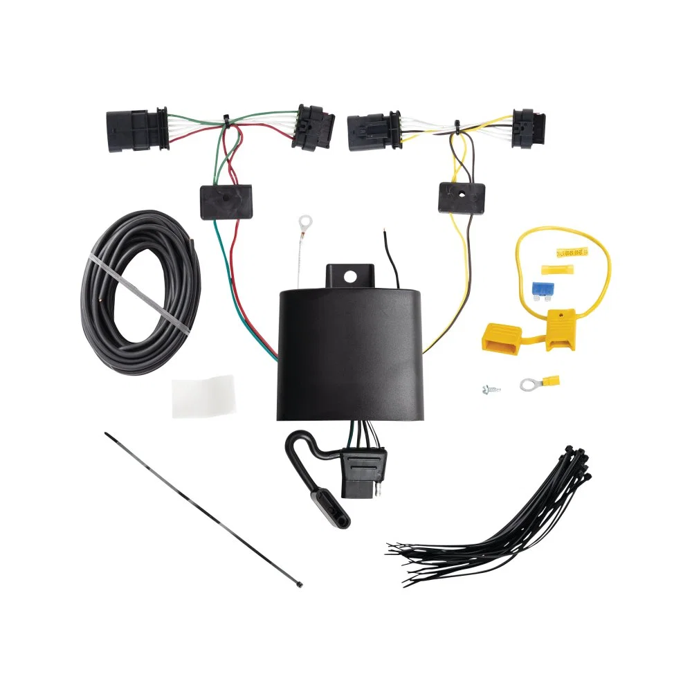 118843 – TEKONSHA Trailer Wiring Connector, T-One Connector Assembly With Circuit Protected Modulite HD Module 4-Way ...
